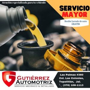 Taller de reparación de automóviles en Tepatitlán