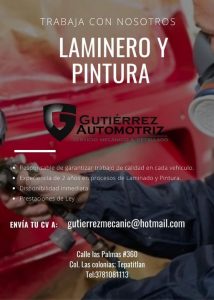 Taller de reparación de automóviles en Tepatitlán